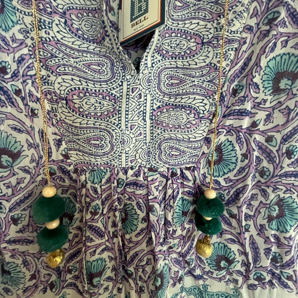 Alicia Bell 21 Print Sleeveless Cotton Top - Picture 3 of 3